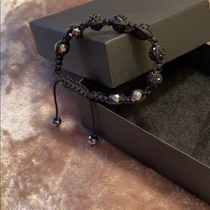 Bracelet black adjustable